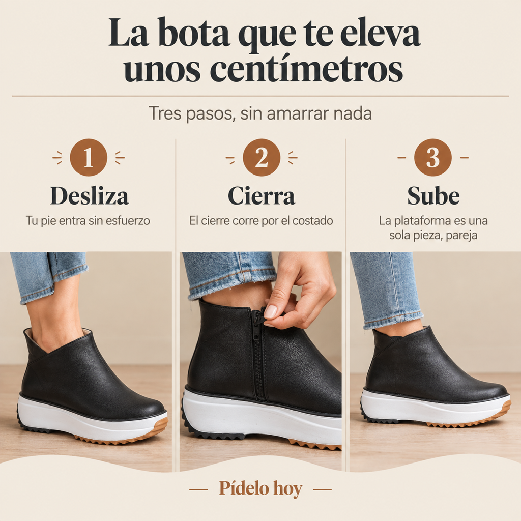 BOTAS VALENTINA LUXE - FRAN — vista 4