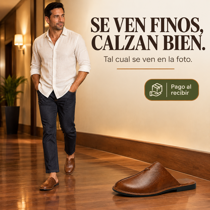 Sandalias de media caña para hombre - Dejan el talón libre