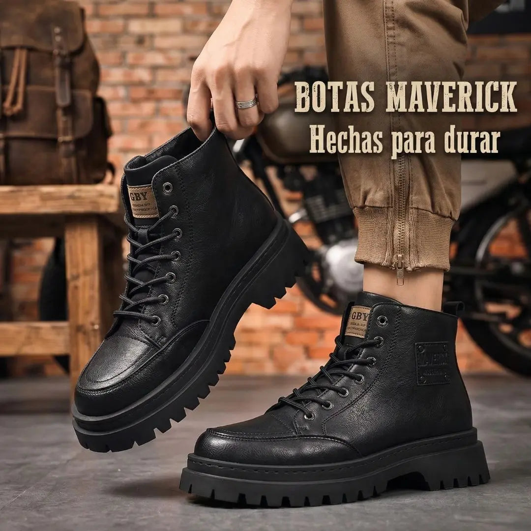 Botas de Cuero Casuales Maverick