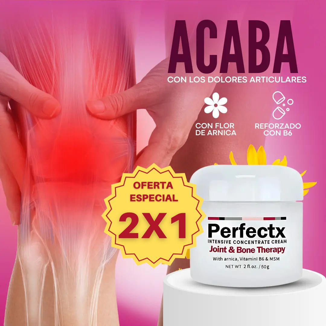 Perfectx Compra 1 y lleva 2 - Crema terapéutica para las articulaciones y huesos