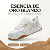 Tenis Blanco Gold Essence - Elegancia y confort en cada paso
