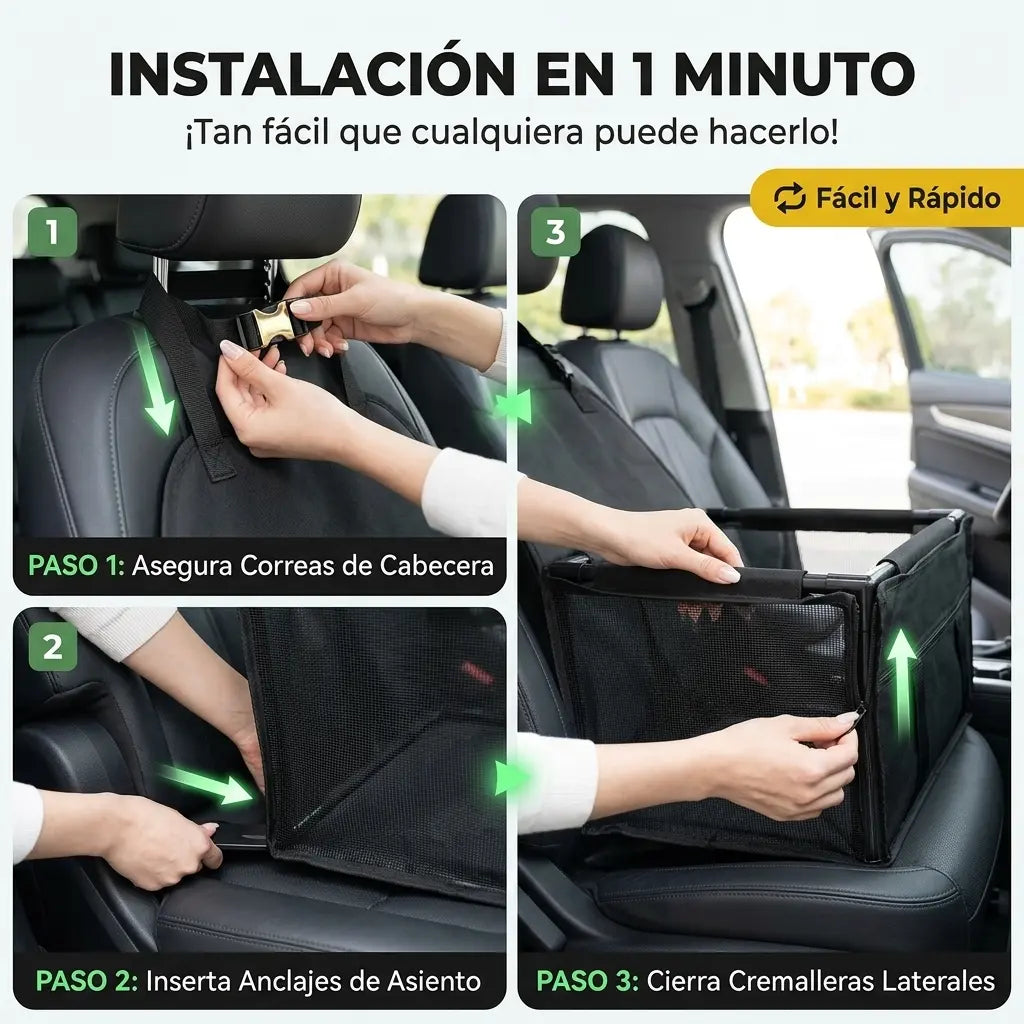 CleanDrivePet™ - Asiento protector para mascotas